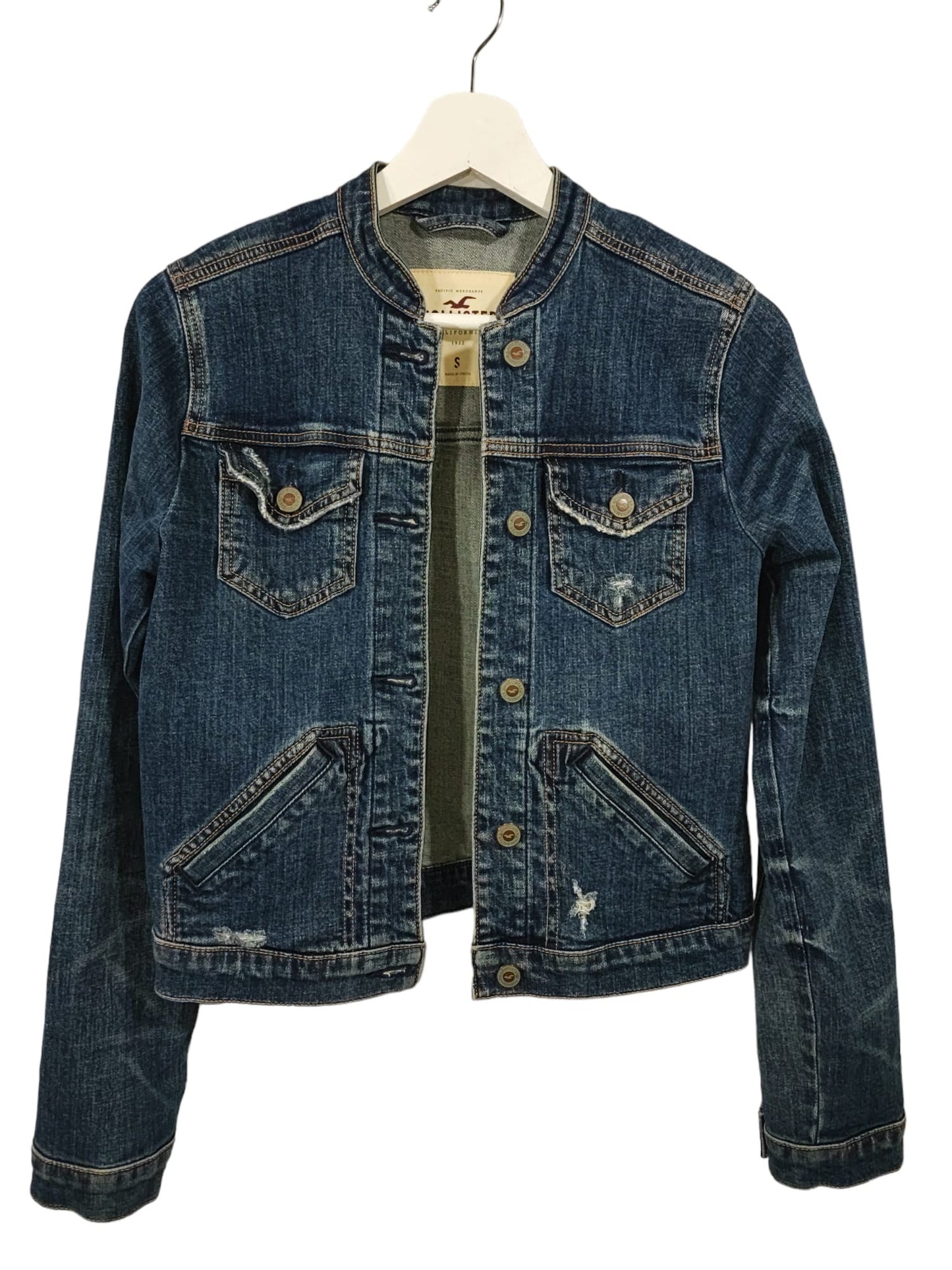 Veste en jean marque Hollister