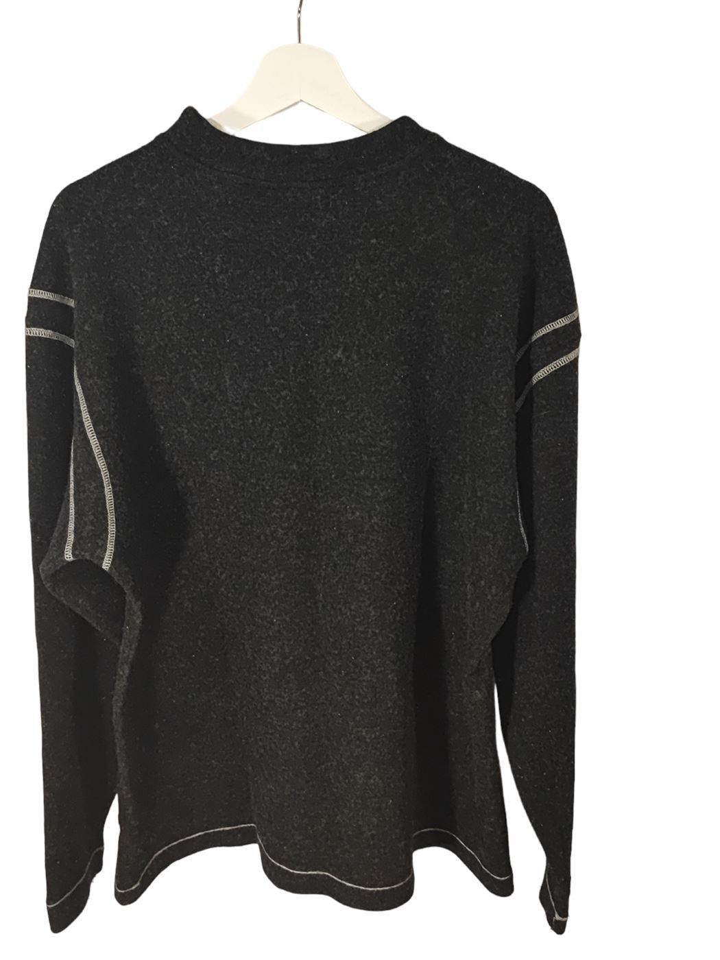 Pull noir vintage Quiksilver