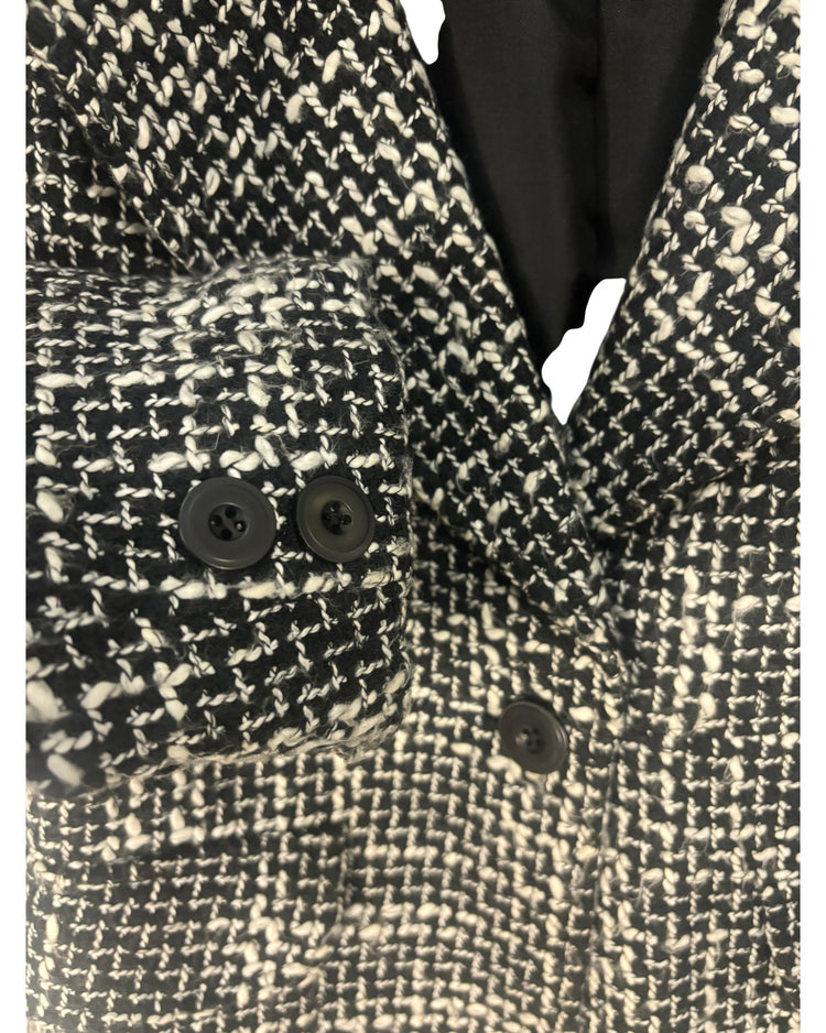 Blazer MachinChose noir et blanc – taille 40/38 – seconde main femme – photo 6