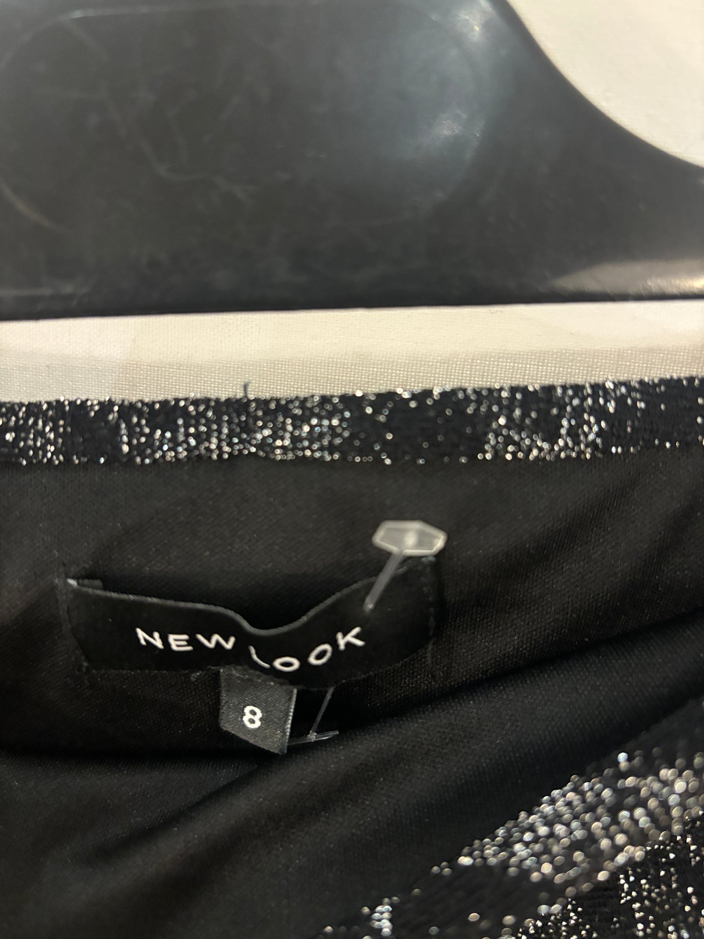 Jupe Pailletée New Look Noir & Argent - L'Arme Glamour de Vos Soirées !