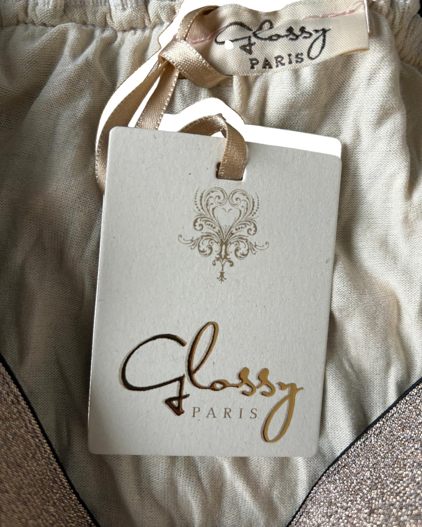 Jupe plissée marque Glossy Paris