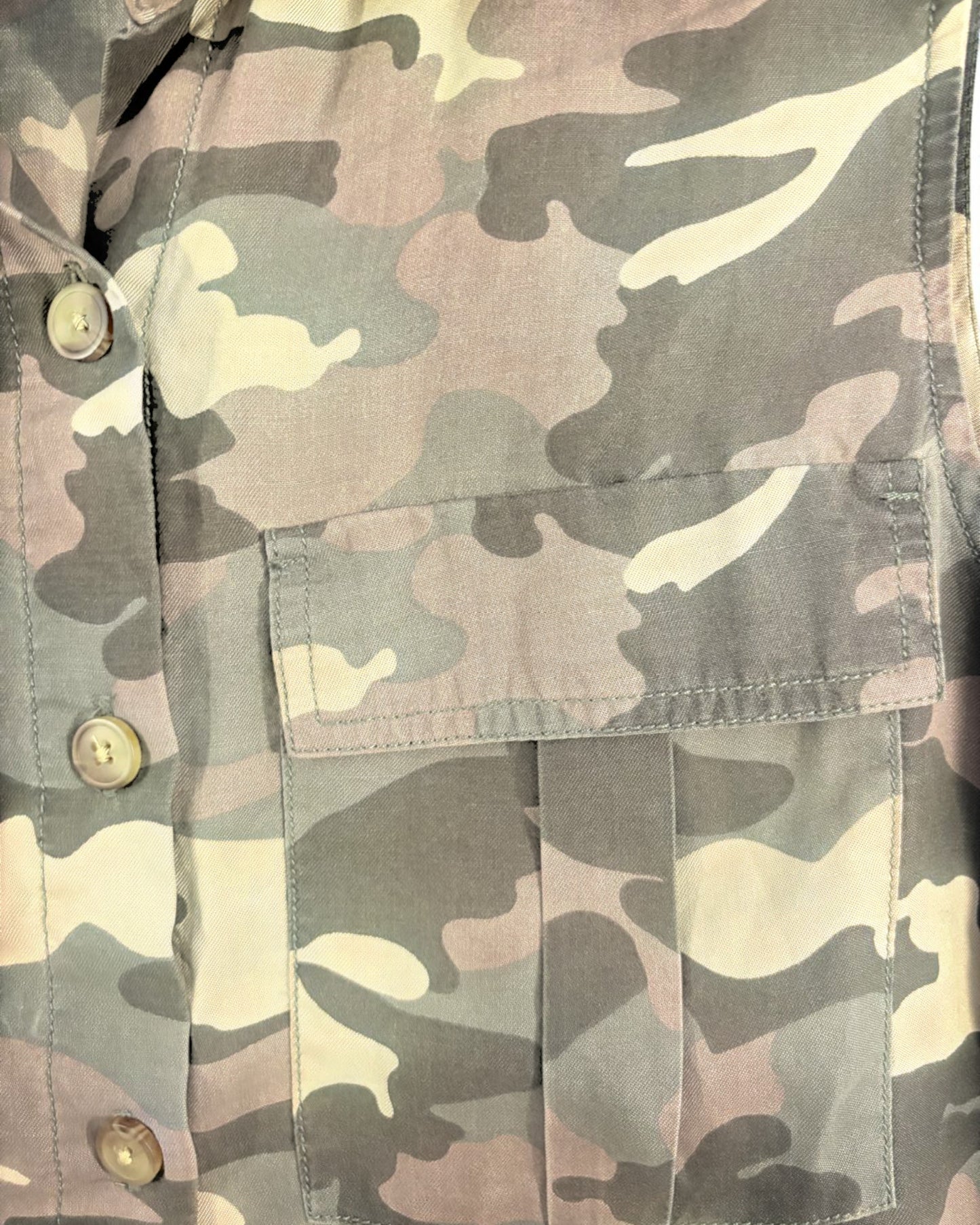 Haut militaire marque Bershka
