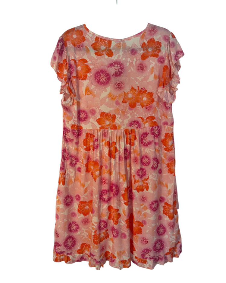 Robe fleurie Aroma – taille 38/40 – seconde main femme – photo 4