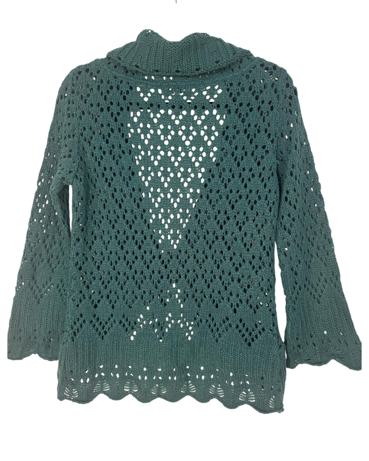 Cardigan Etam bleu – taille M/S – seconde main femme – photo 5