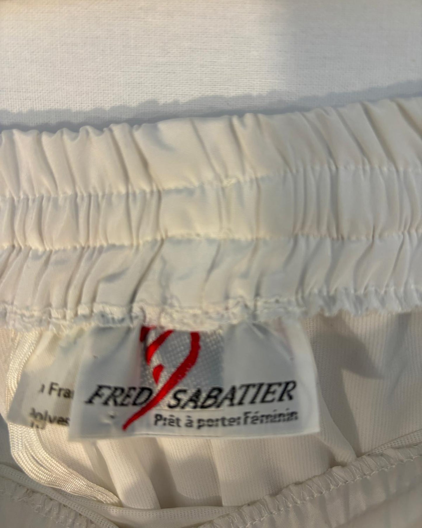 Jupe plissée marque Fred Sabatier
