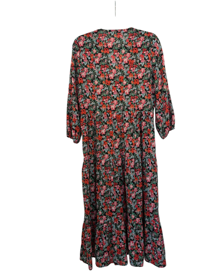 Robe fleurie Zara – taille S – seconde main femme – photo 4