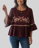 Blouse brodée New Look