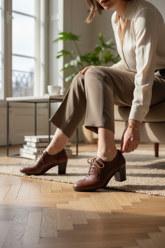 Chaussure à talon vintage