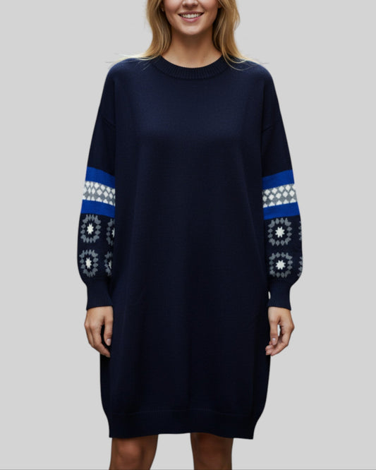 Robe pull en maille marque made in Italy