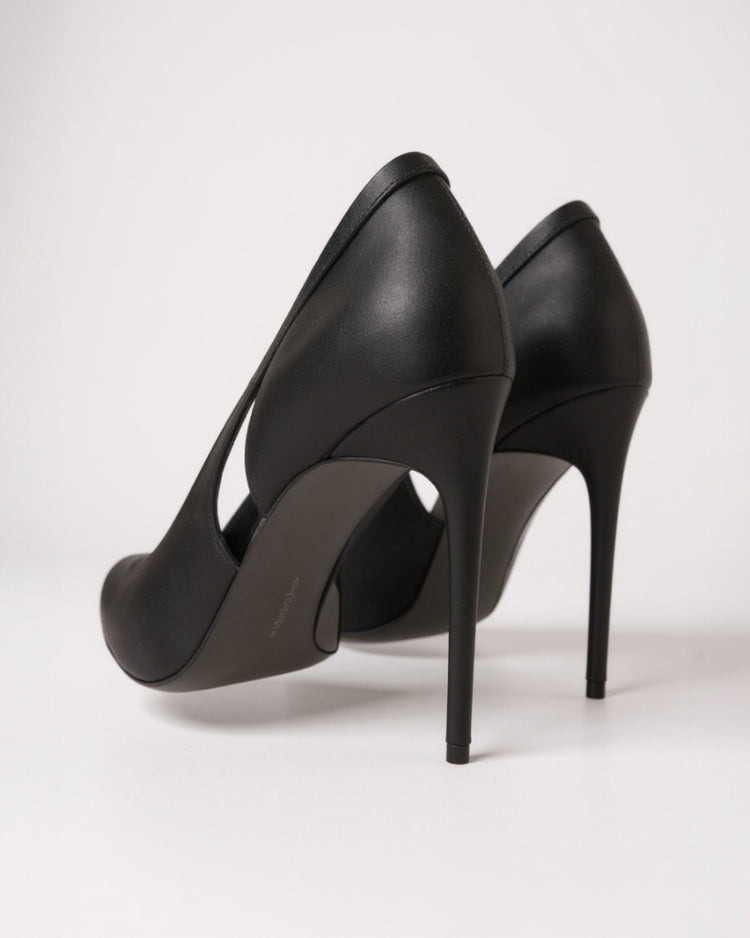 Chaussure à talon Bershka noire – taille 38 – seconde main femme – photo 4