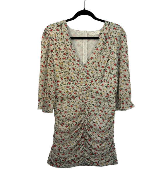 Robe plissée fleuri Incy Paris