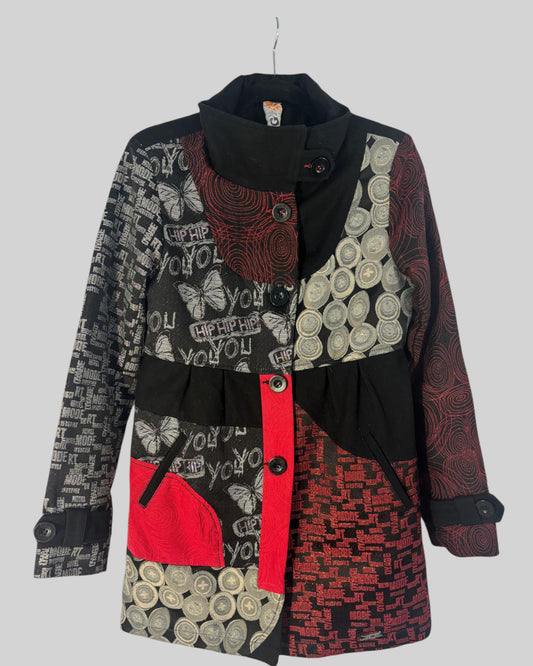 Manteau désigual coloré vintage