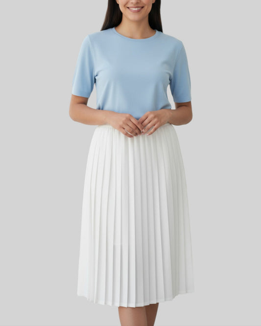 Jupe plissée marque Fred Sabatier