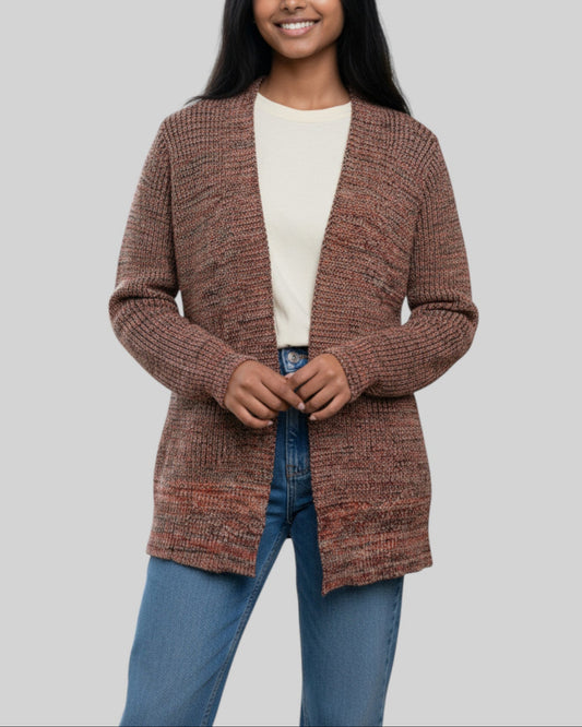 Cardigan en maille coton marque Burton