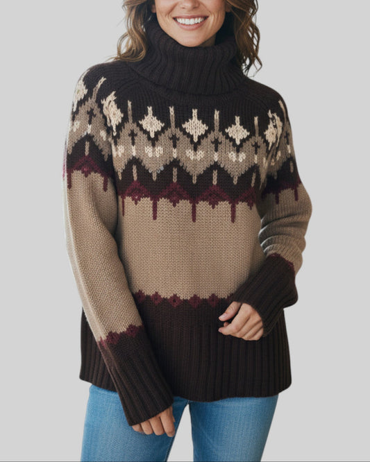 Pull col roulé marque caroll