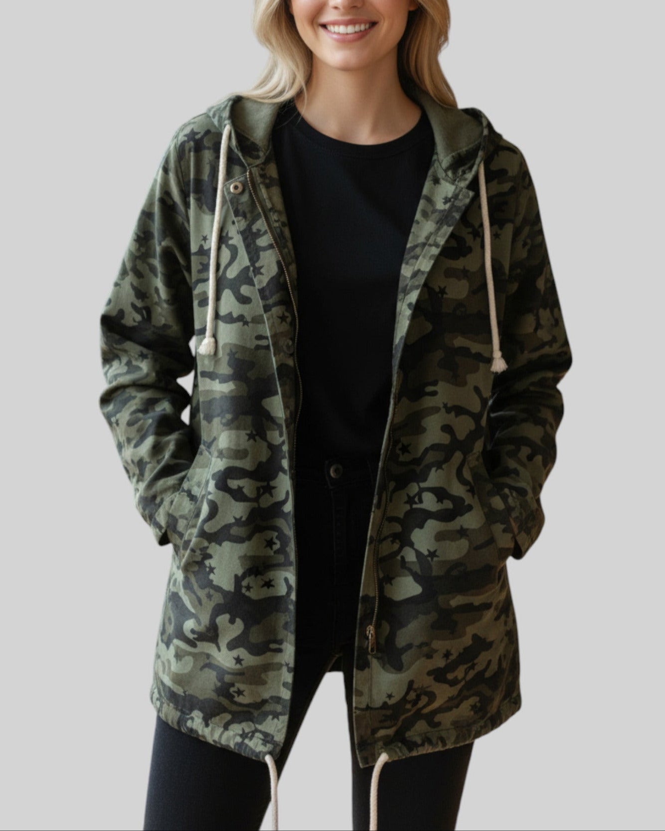 Gilet couleur militaire