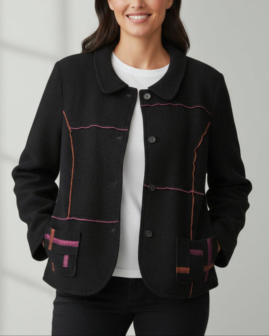 Veste Christine Laure – Élégance Intemporelle