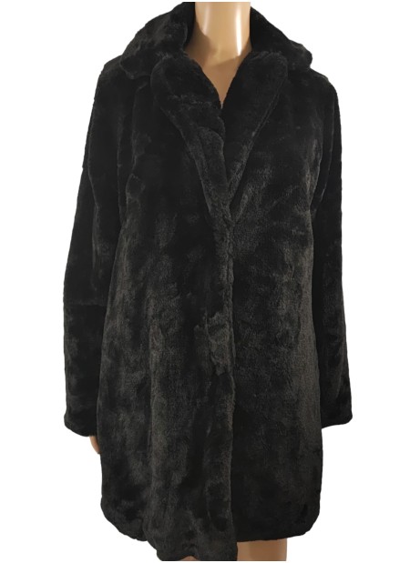 Manteau doux teddy