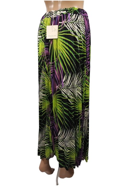Jupe longue tropicale