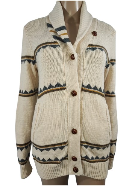 Pull boutonné vintage Aigle