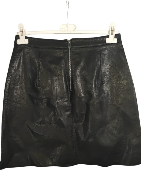 Jupe simili cuir Zara
