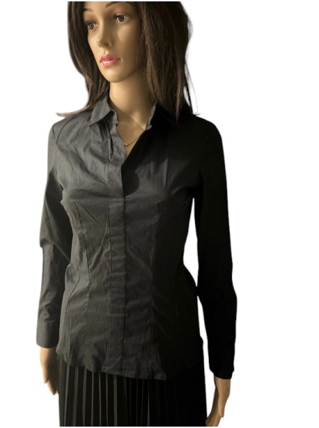 Chemise noire Mango