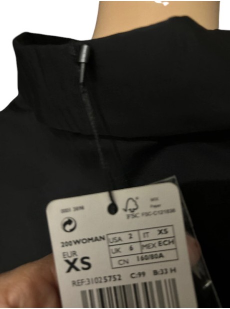 Chemise noire Mango