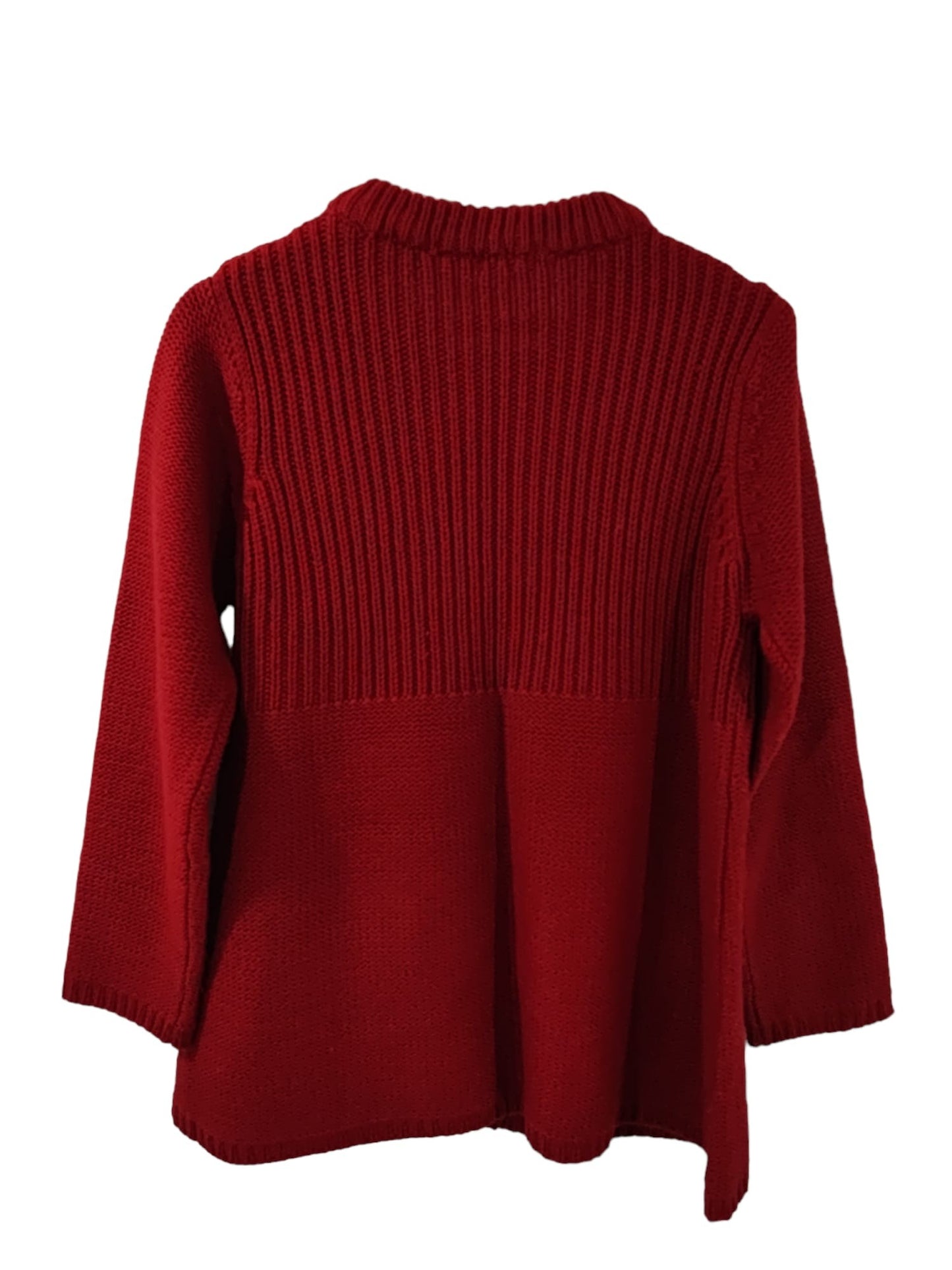 Cardigan Damart rouge