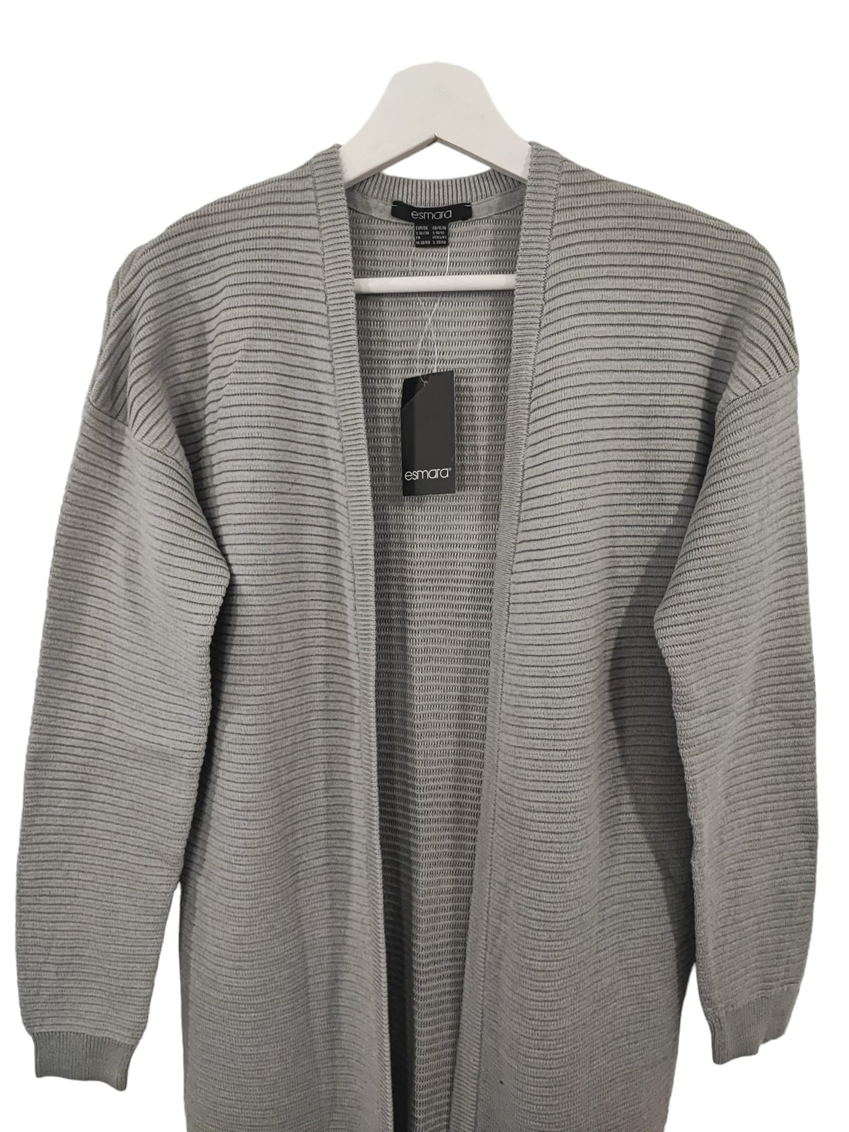 Cardigan long Esmara grise – taille 36 – seconde main femme – photo 2