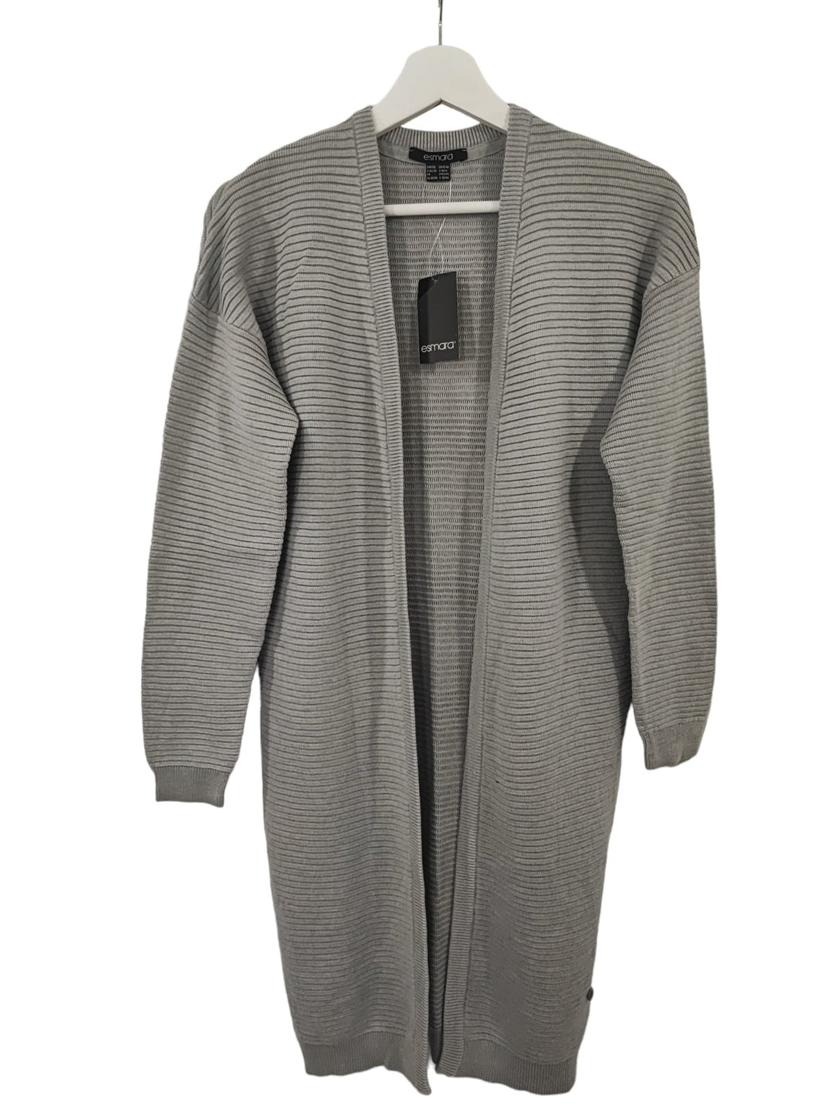 Cardigan long Esmara grise – taille 36 – seconde main femme – photo 3