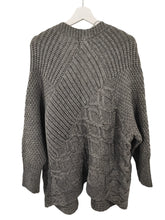 Cardigan Zara gris – taille M – seconde main femme – photo 3
