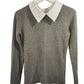 Pull chemise trendy Gris