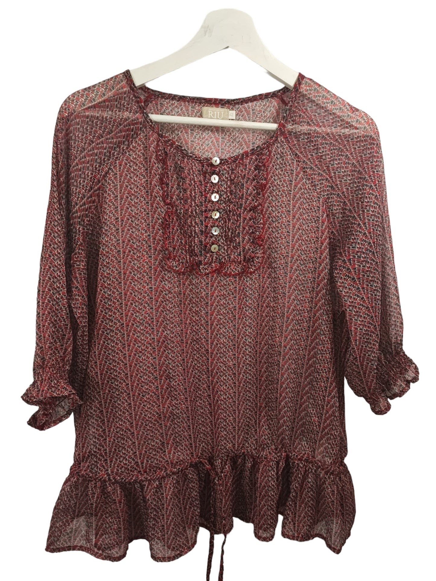 Blouse légère fleurie Riu