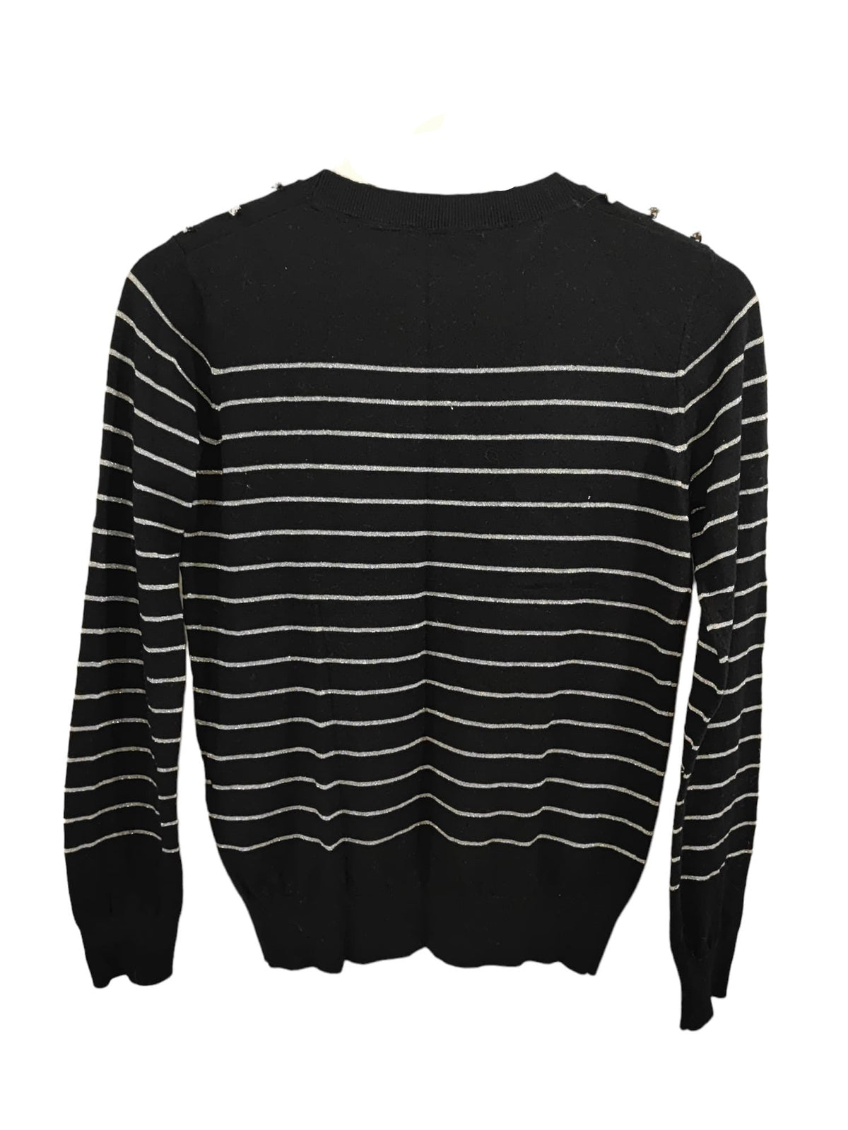 Pull Zapa noire et rayé – taille S – seconde main femme – photo 2