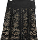 Jupe demi-longue brodée