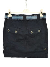 Jupe Esprit bleu marine – taille XS – seconde main femme – photo 2