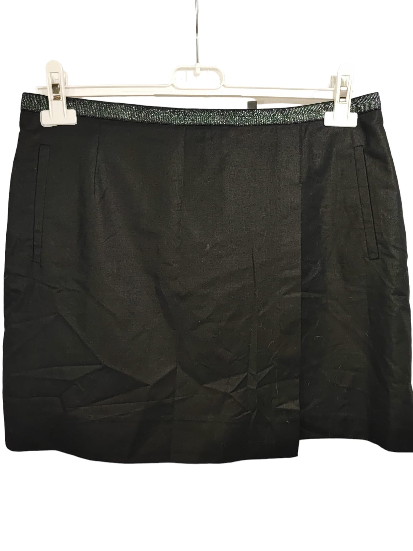 Mini-jupe  noire  Nafnaf