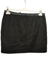 Mini-jupe noire Nafnaf – taille 40 – seconde main femme – photo 3