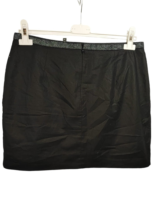 Mini-jupe  noire  Nafnaf