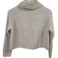 Pull col roulé court Zara