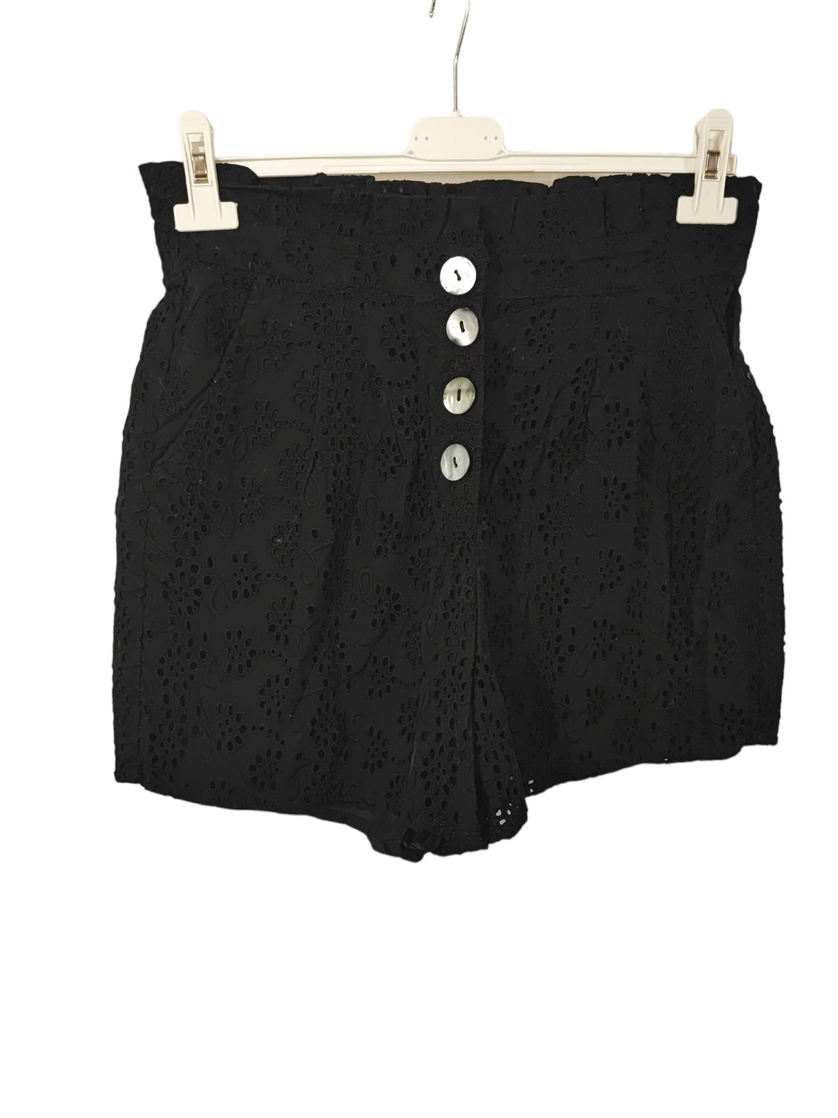 Short dentelle Camaïeu noire – taille M – seconde main femme – photo 2