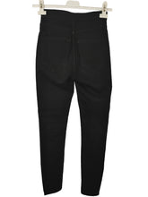 Jean skinny Zara noir et rouge – taille XS – seconde main femme – photo 3