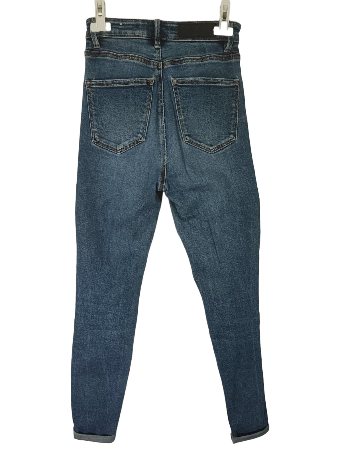 Jean Stradivarius bleu – taille XS – seconde main femme – photo 2