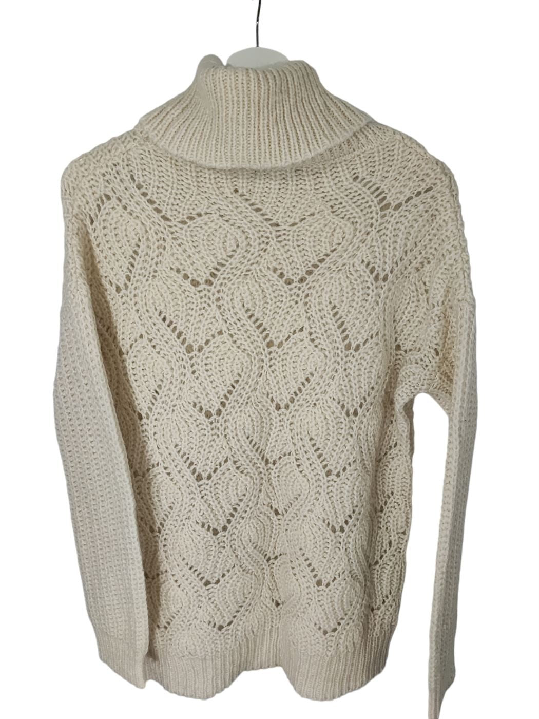 Pull col roulé Promod beige – taille XL/L/M – seconde main femme – photo 3