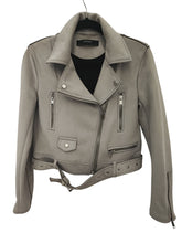 Veste perfecto Zara grise – taille S – seconde main femme – photo 2