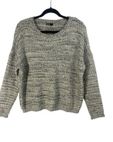 Pull confort Bizzbee noir et blanc – taille L/M – seconde main femme – photo 3