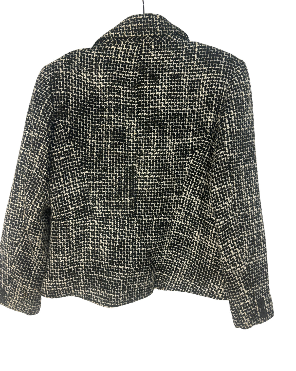 Blazer MachinChose noir et blanc – taille 40/38 – seconde main femme – photo 2