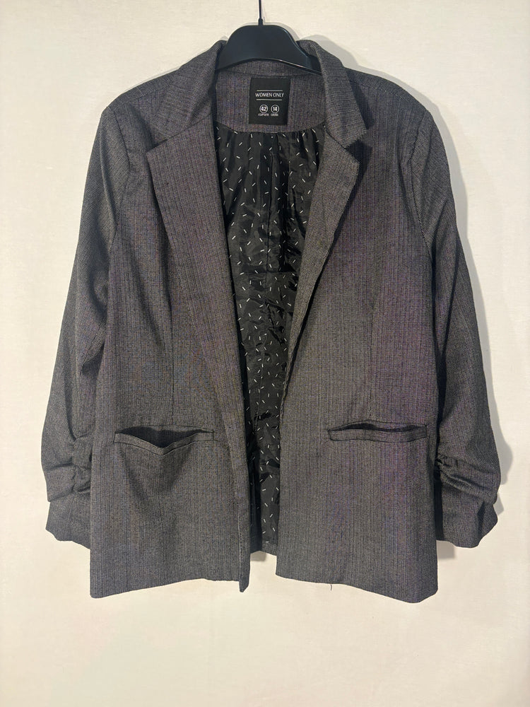 Blazer Only gris et noir – taille 42 – seconde main femme – photo 3