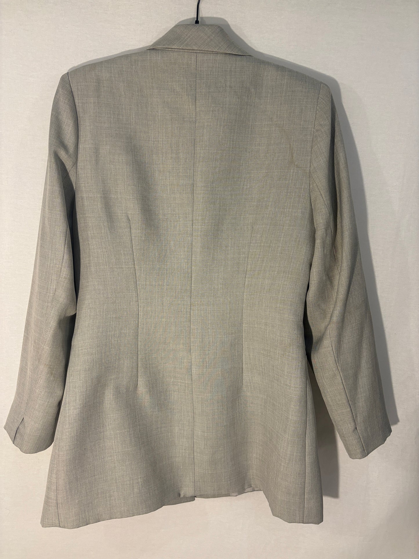 Blazer Carbone Gris-Vert -Pièce Maîtresse Élégante