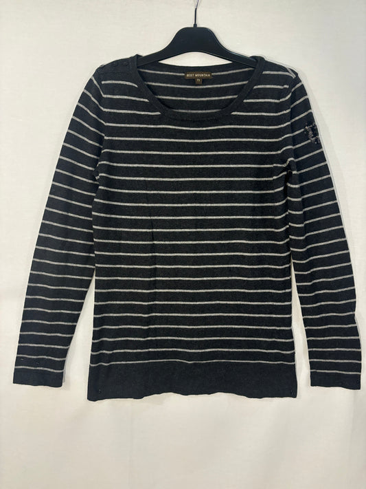 Pull Best Mountain Gris & Noir